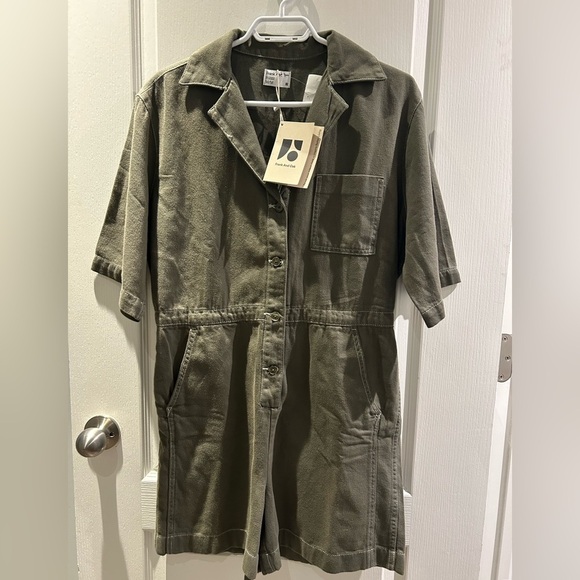 NWT FRANK AND OAK $129 UTILITY ROMPER​ - Picture 2 of 4